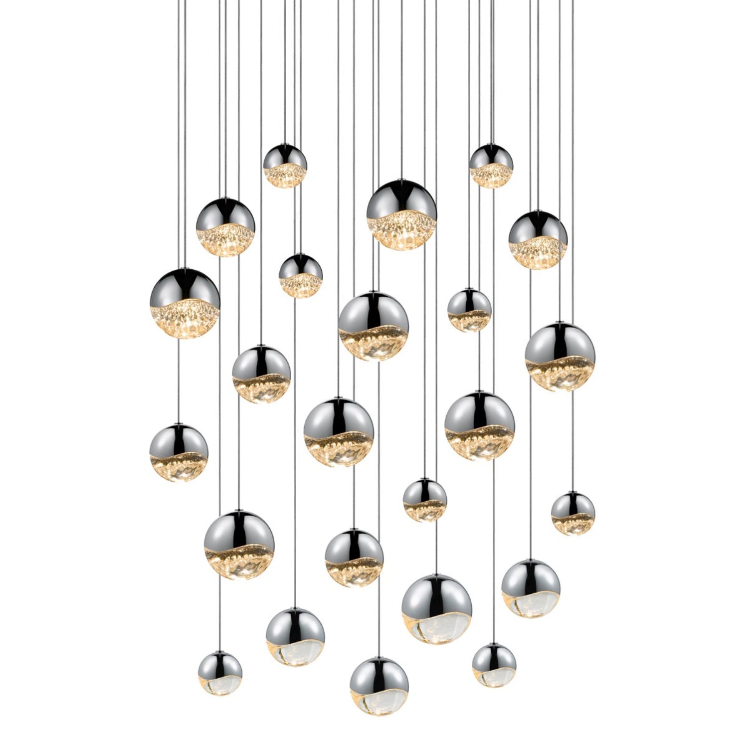 Sonneman Grapes Polished Chrome 2918.01-AST Pendant