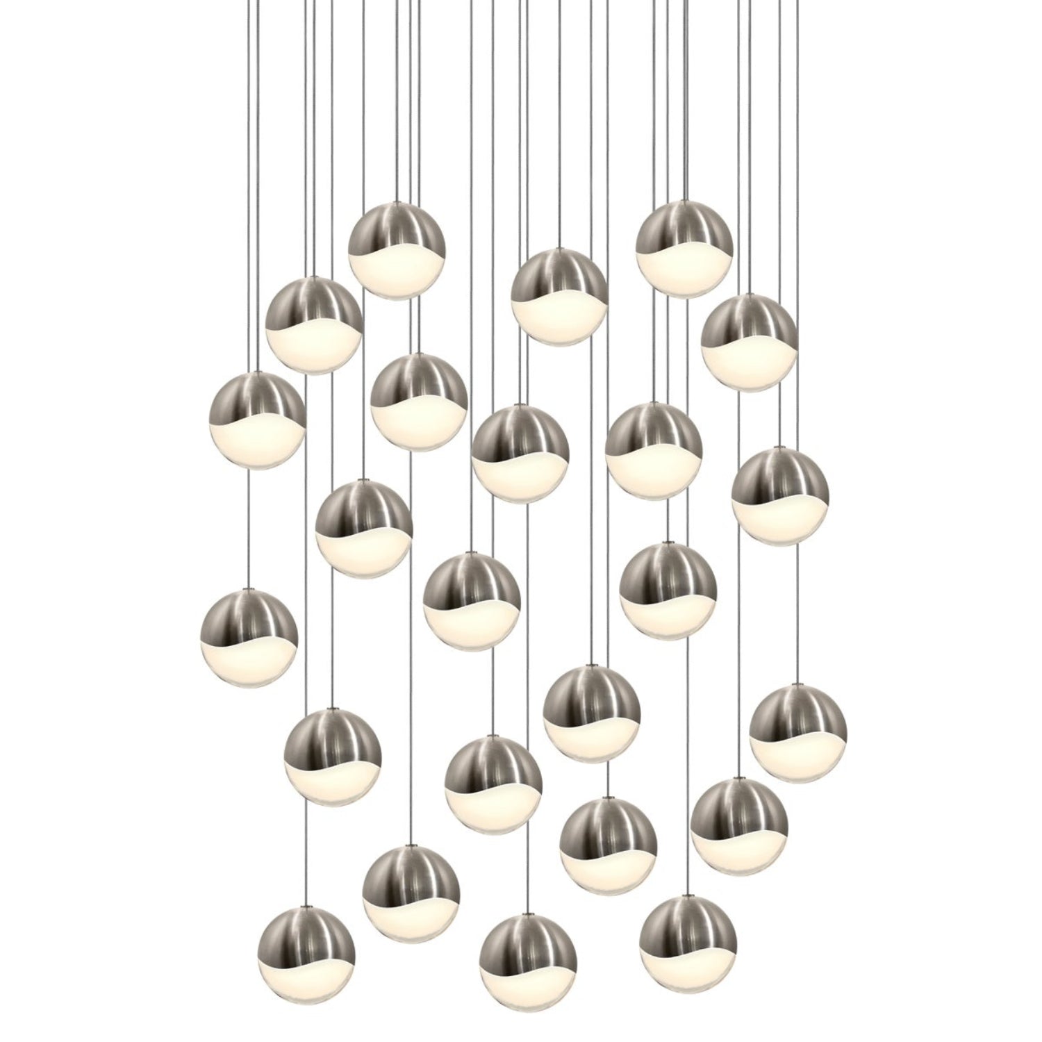 Sonneman Grapes Satin Nickel 2918.13-LRG Pendant