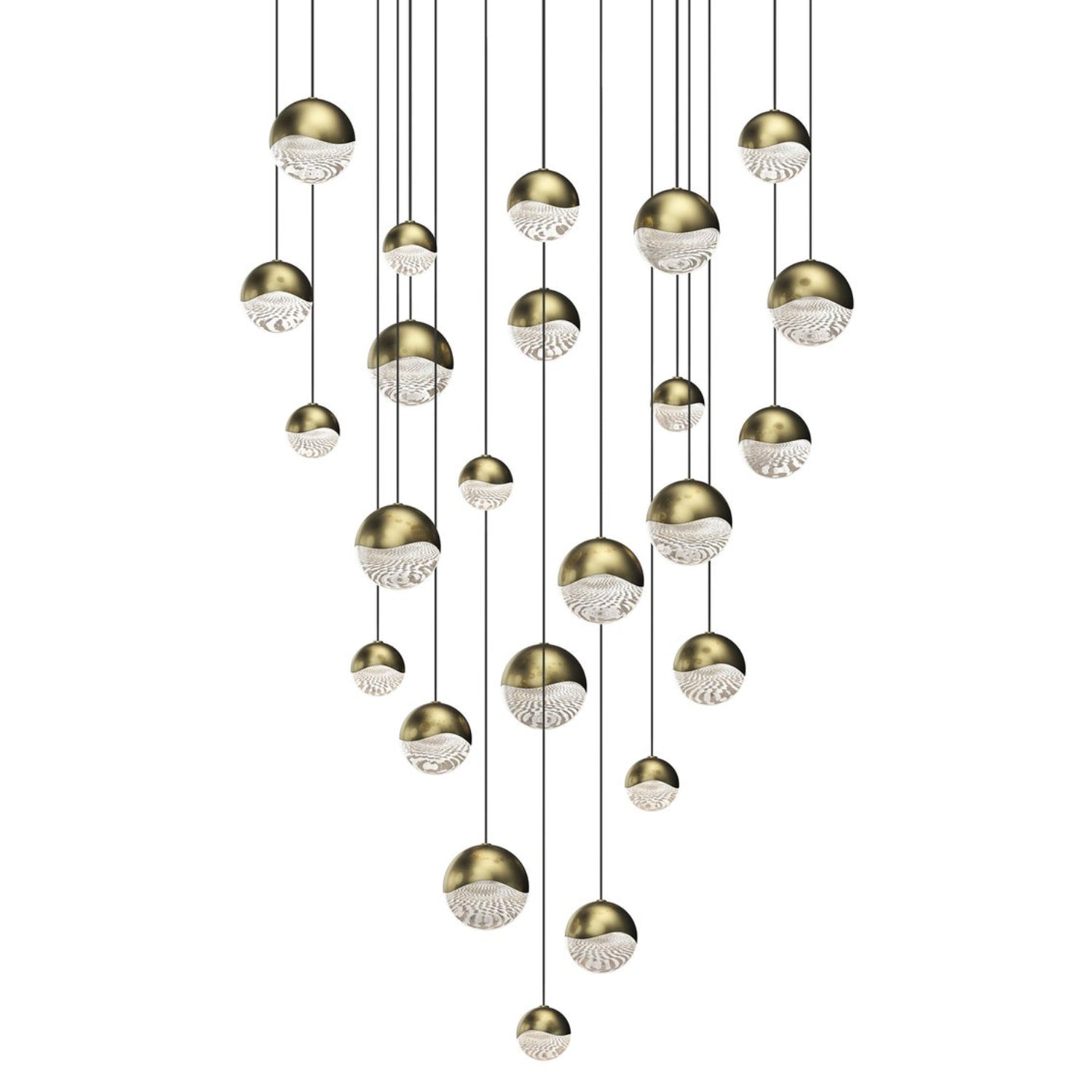 Sonneman Grapes Brass 2918.14-AST Pendant