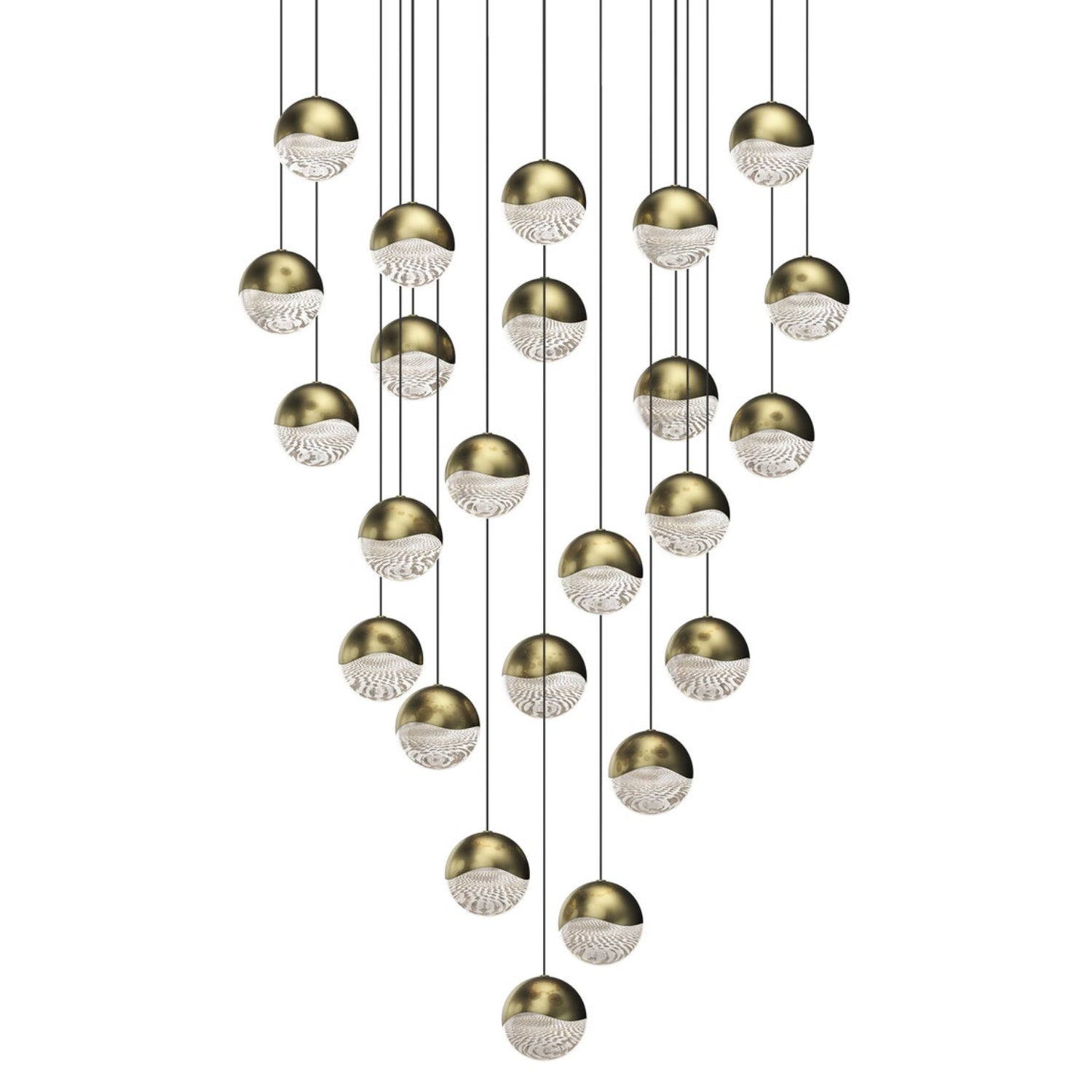 Sonneman Grapes Brass 2918.14-LRG Pendant