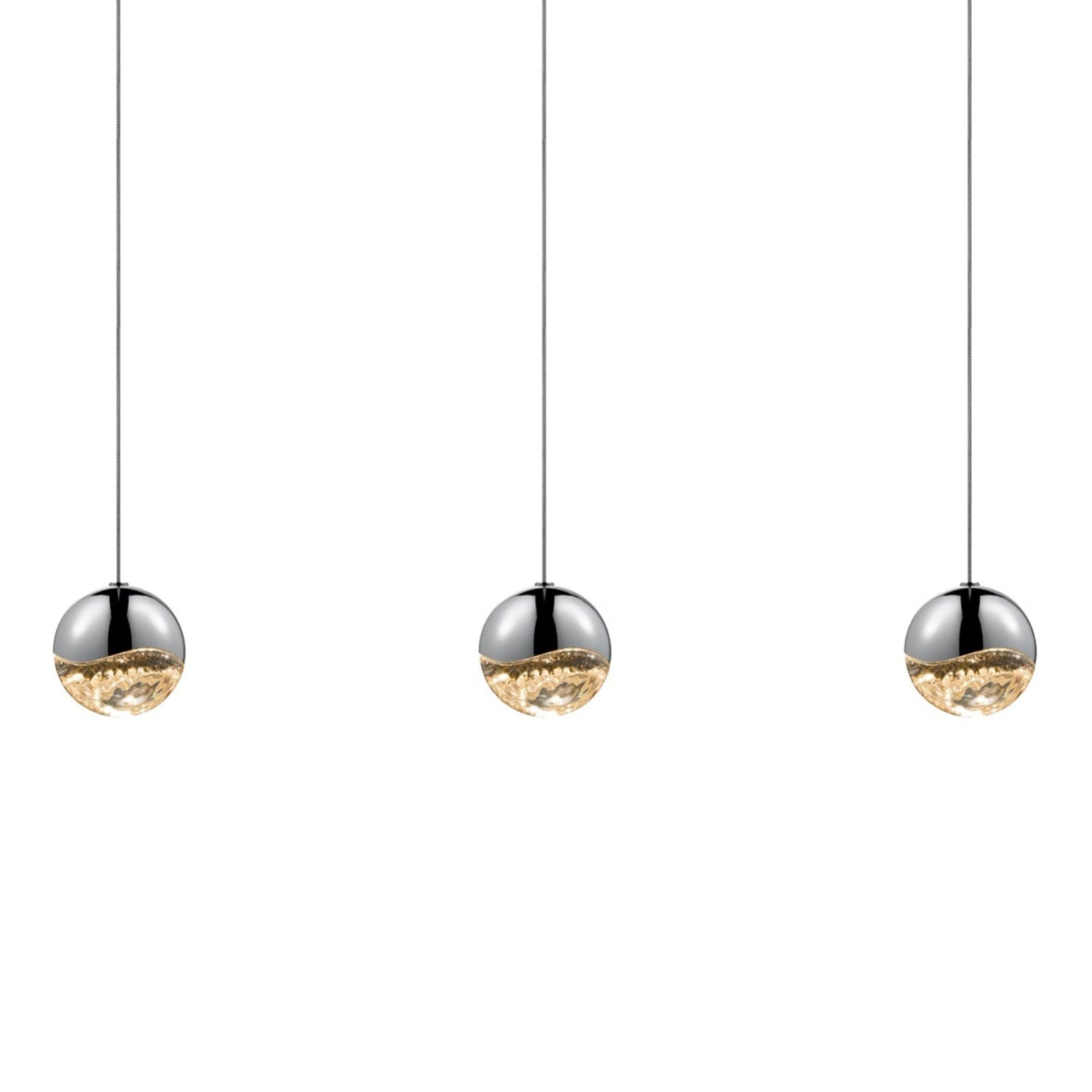 Sonneman Grapes Polished Chrome 2920.01-MED Pendant