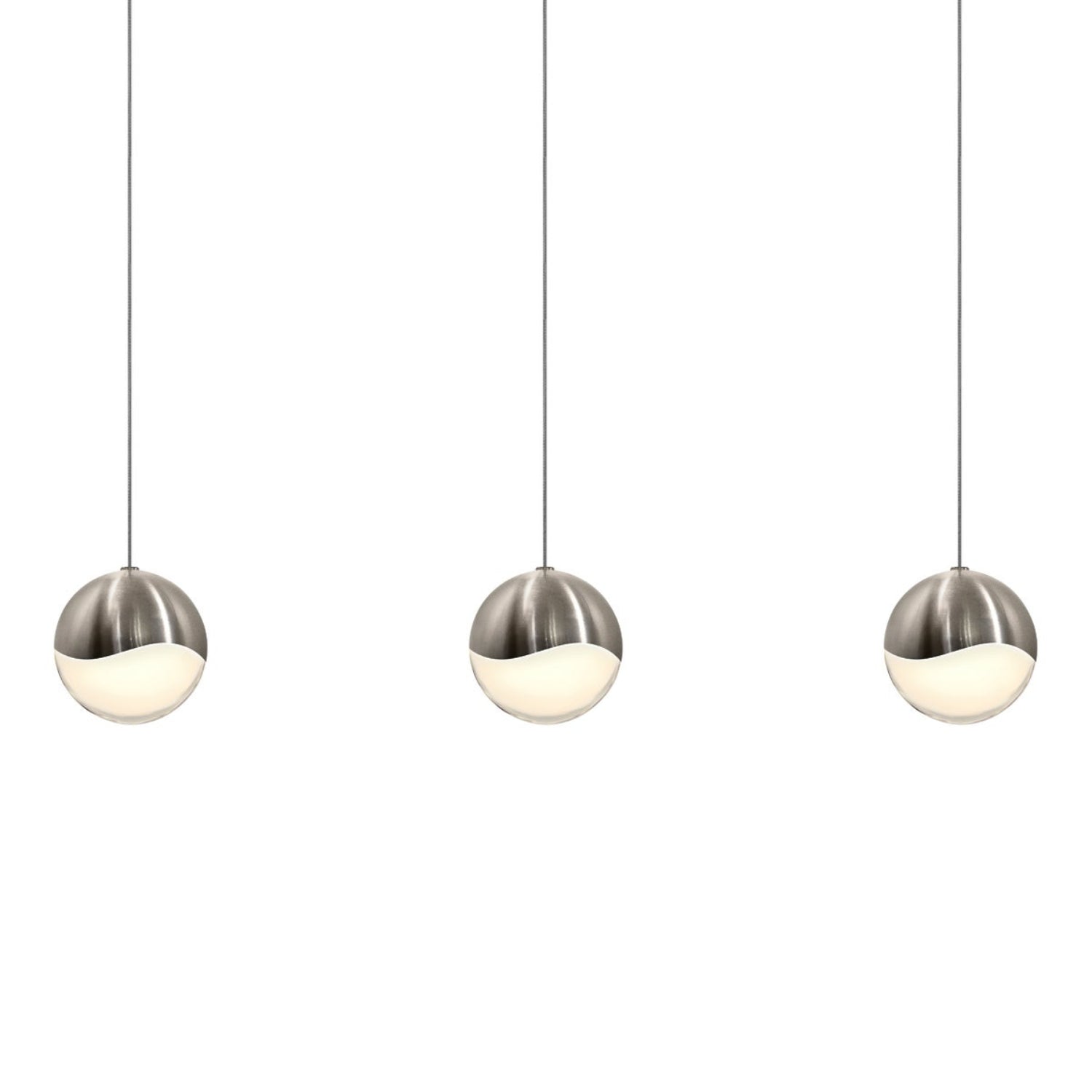 Sonneman Grapes Satin Nickel 2920.13-LRG Pendant
