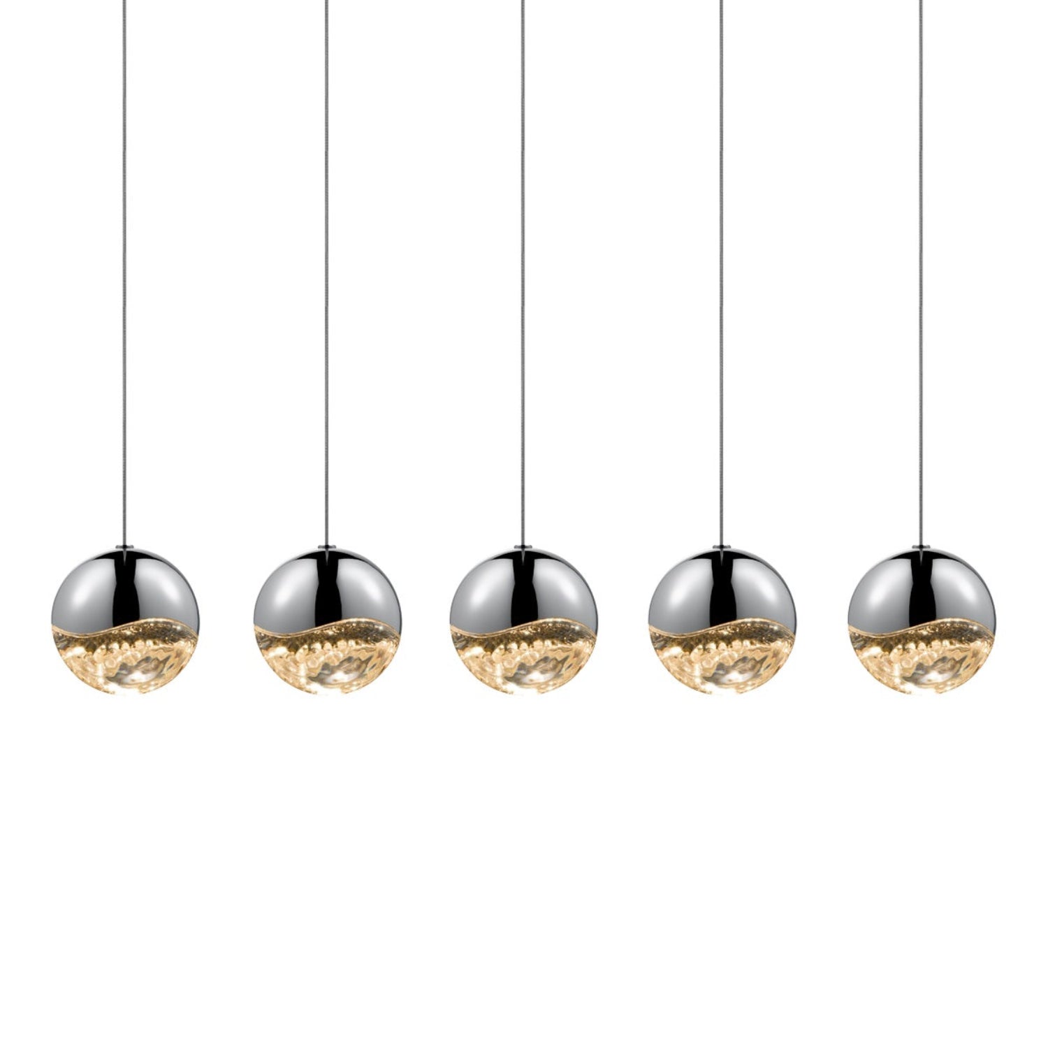 Sonneman Grapes Polished Chrome 2921.01-LRG Pendant