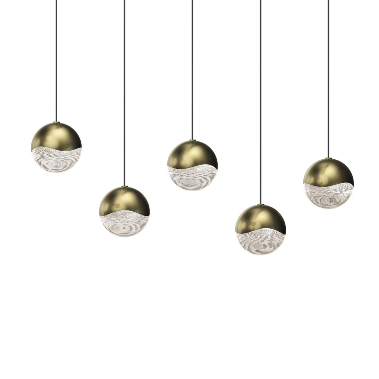 Sonneman Grapes Brass 2921.14-MED Pendant