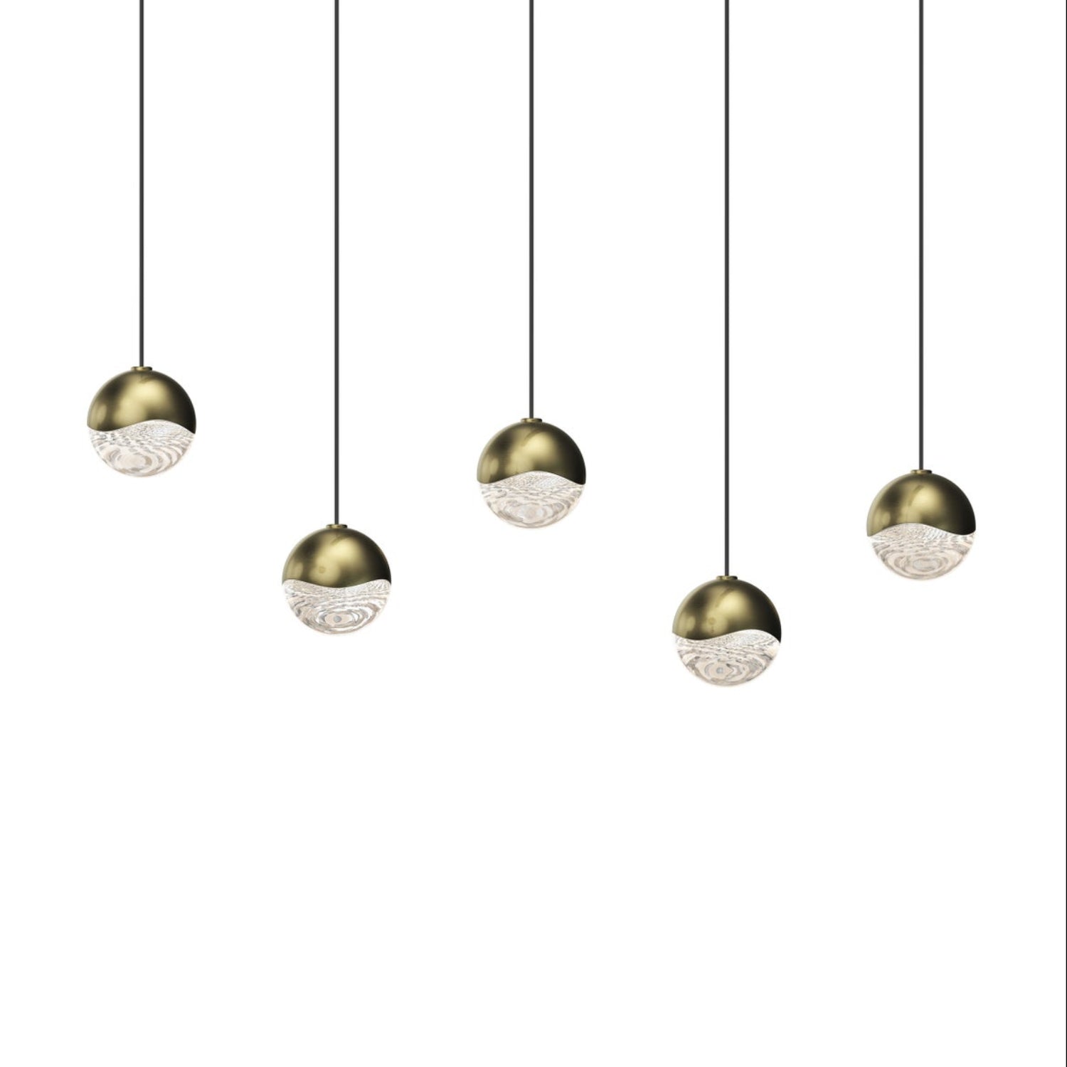 Sonneman Grapes Brass 2921.14-SML Pendant