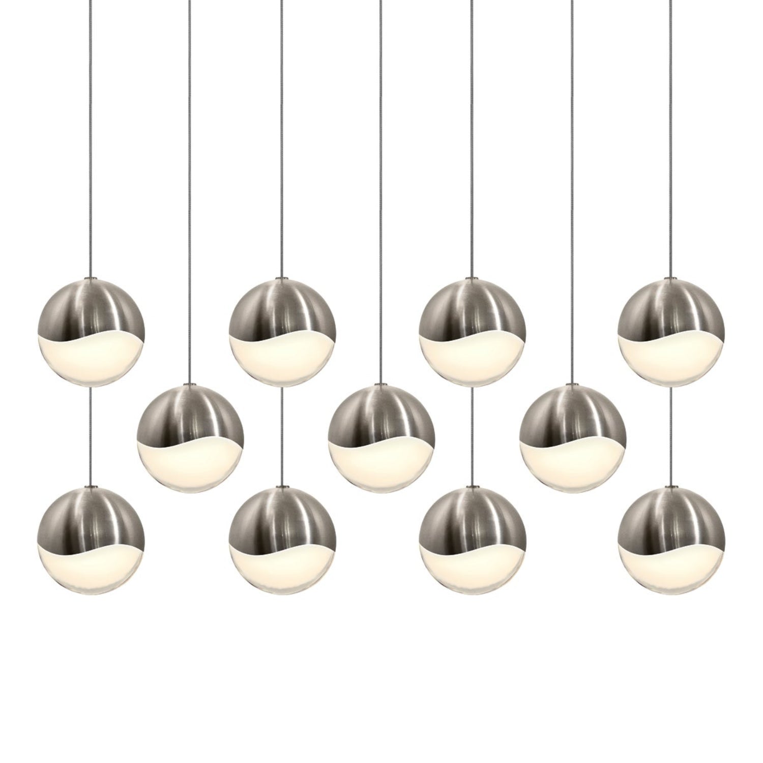 Sonneman Grapes Satin Nickel 2922.13-LRG Pendant