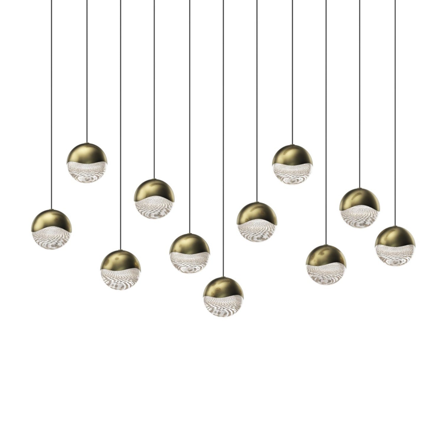Sonneman Grapes Brass 2922.14-LRG Pendant