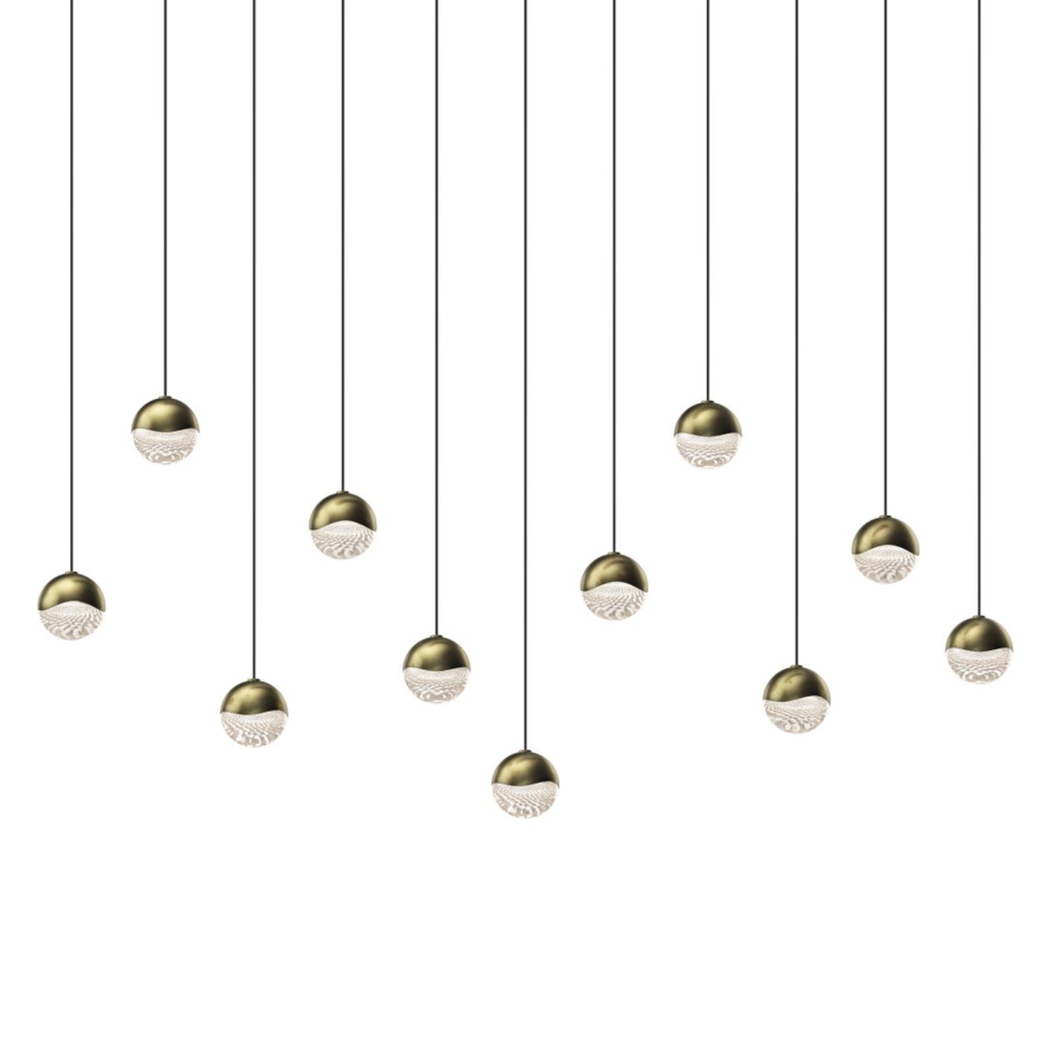 Sonneman Grapes Brass 2922.14-SML Pendant