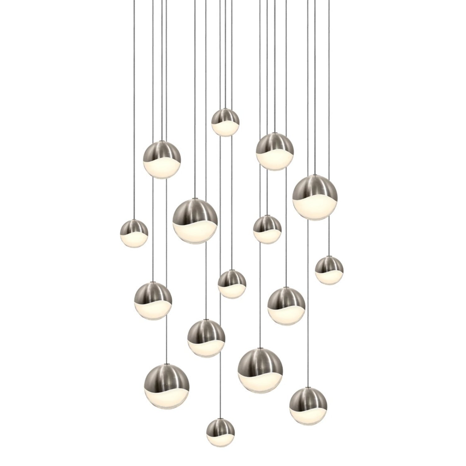Sonneman Grapes Satin Nickel 2923.13-AST Pendant