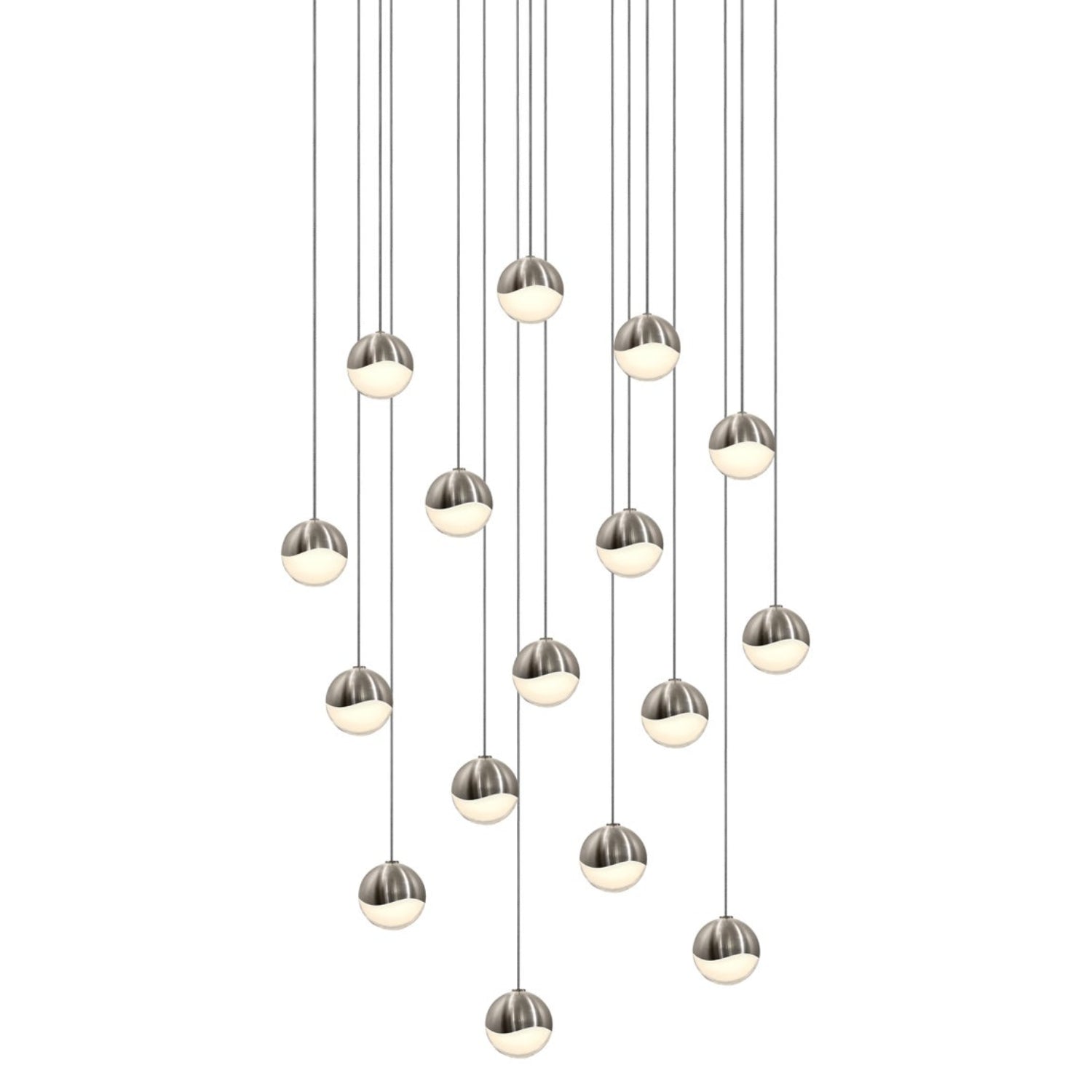Sonneman Grapes Satin Nickel 2923.13-SML Pendant