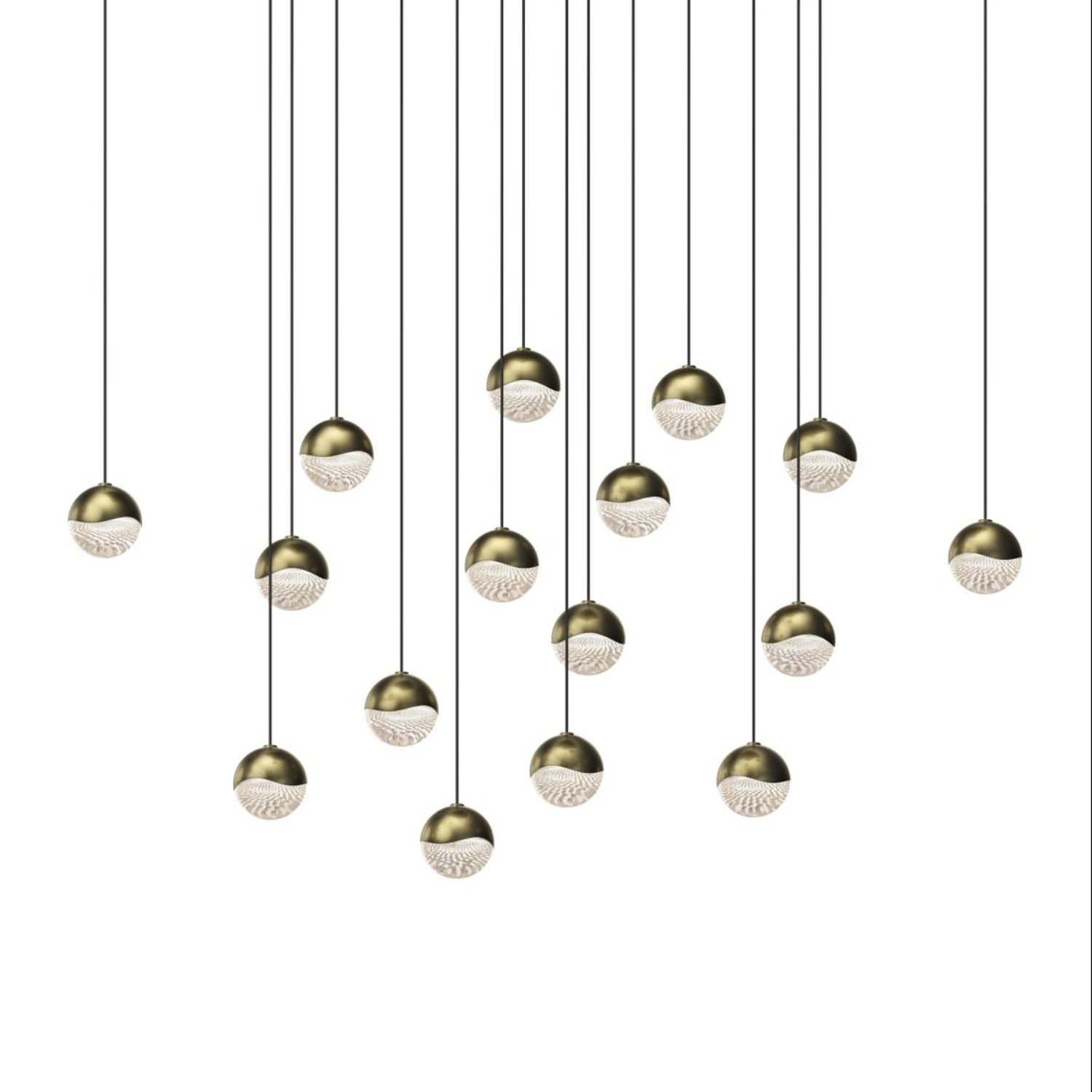 Sonneman Grapes Brass 2923.14-SML Pendant