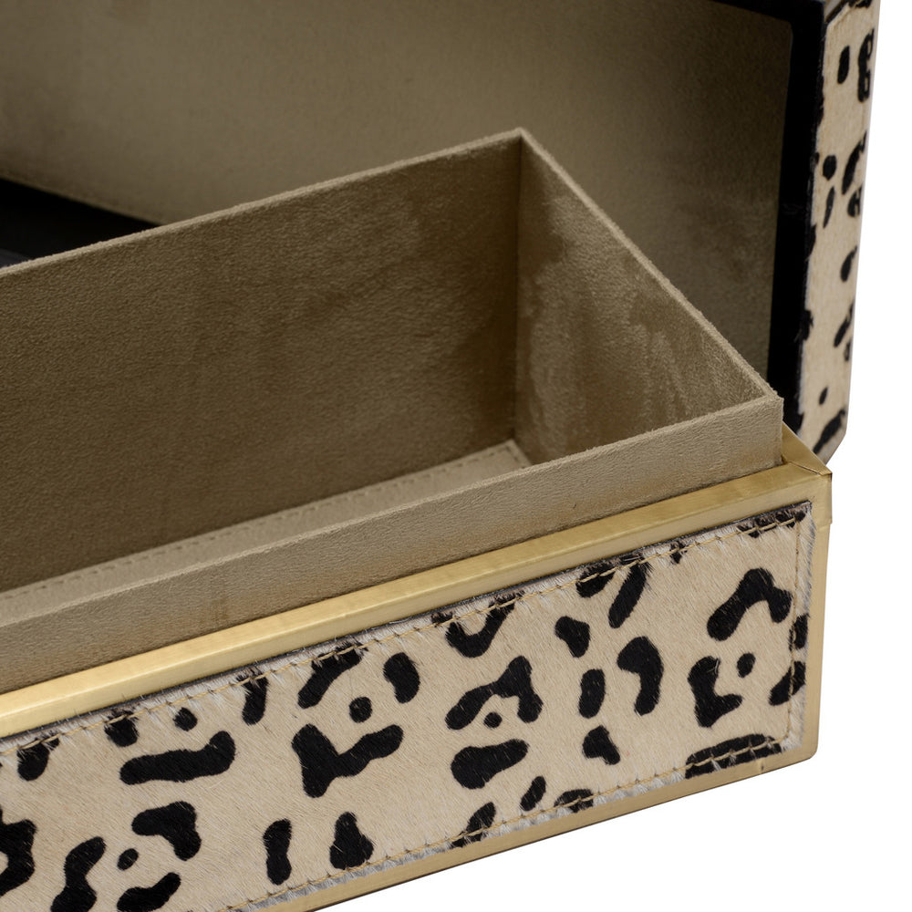 Snow Leopard Box Wildwood Boxed In Leopard Box – Hair on Hide | Paynes Gray