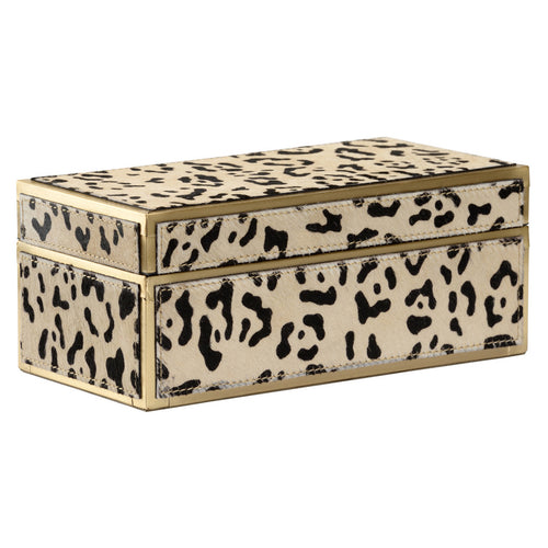 Wildwood Boxed In Leopard Decorative Box