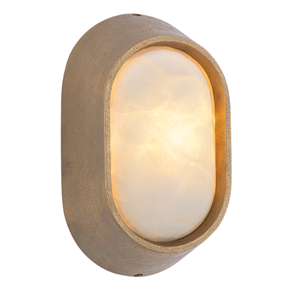 Hudson Valley Lighting Allerton Wall Sconce in Patina Brass, primary product view