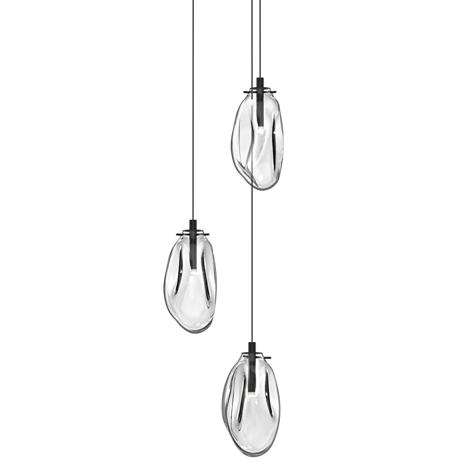 Sonneman Liquid Satin Black 2971.25C Pendant