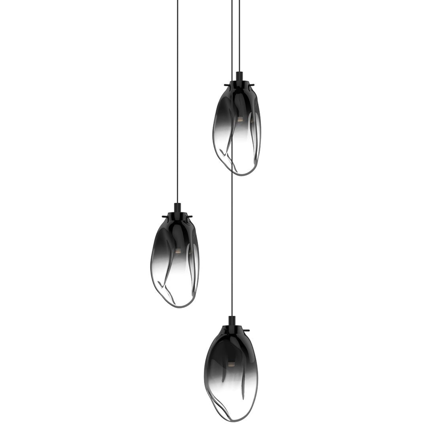 Sonneman Liquid Satin Black 2971.25K Pendant
