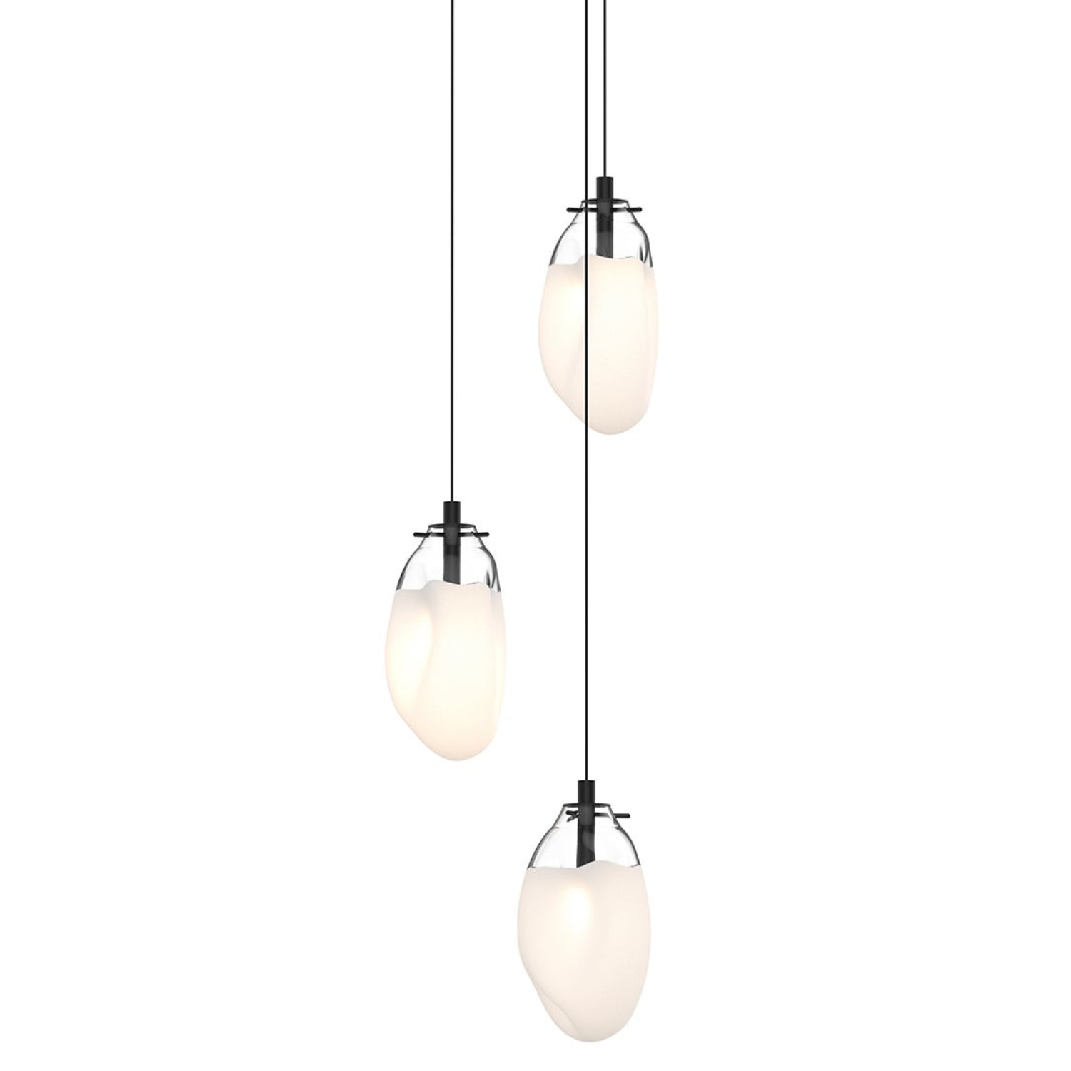 Sonneman Liquid Satin Black 2971.25W Pendant