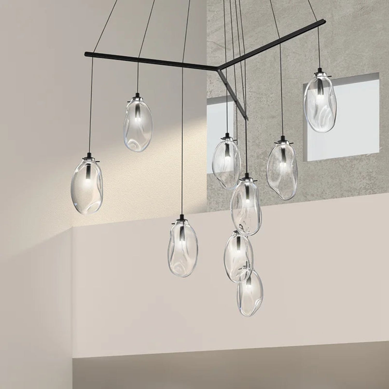 Sonneman Liquid Satin Black 2977.25C Pendant