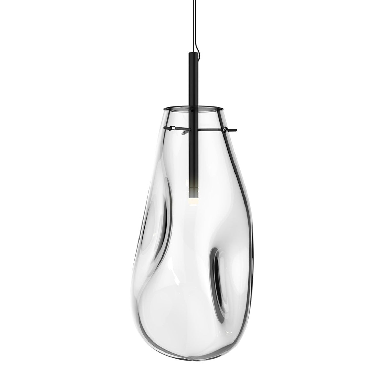 Sonneman Liquid Satin Black 2980.25C Pendant
