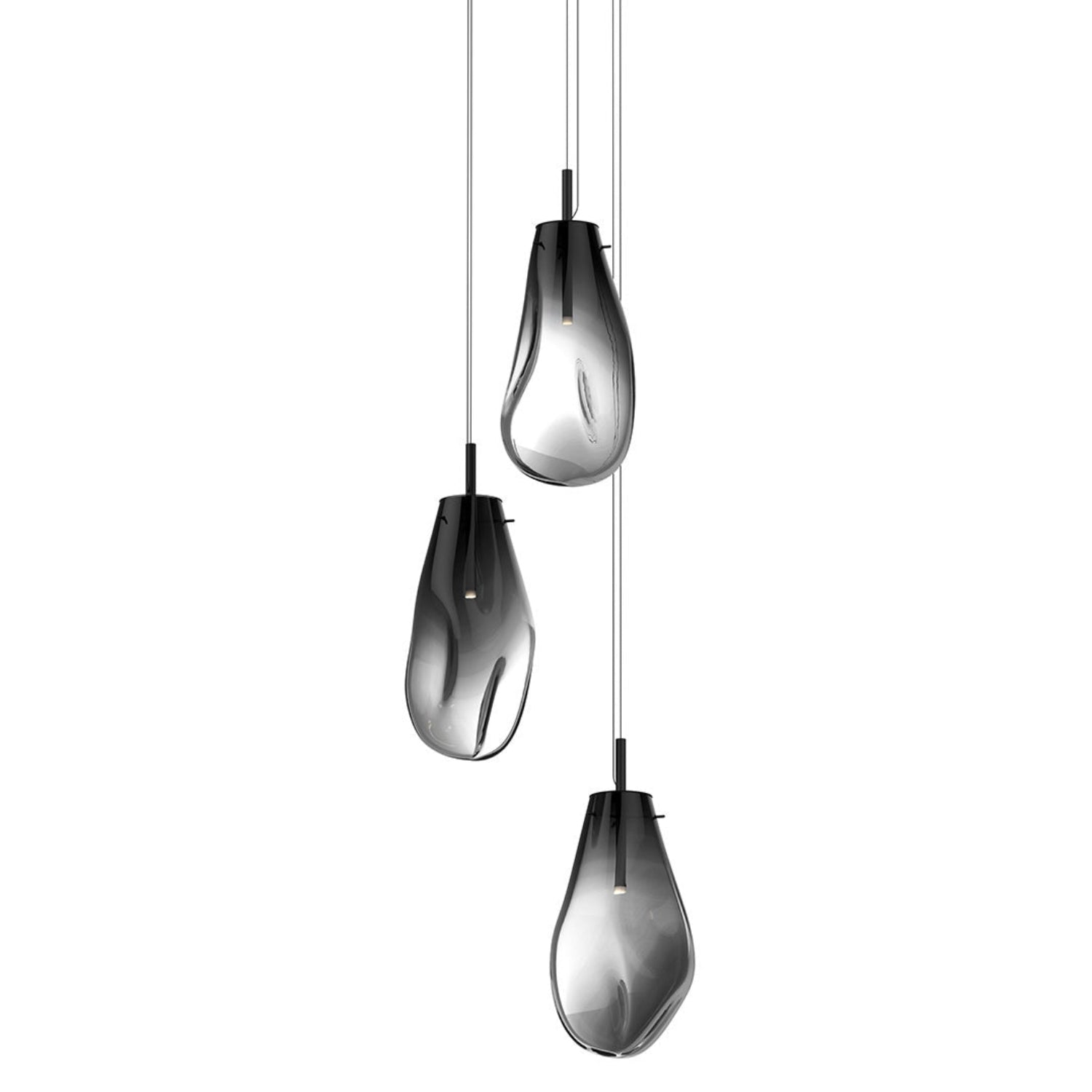 Sonneman Liquid Satin Black 2981.25K Pendant