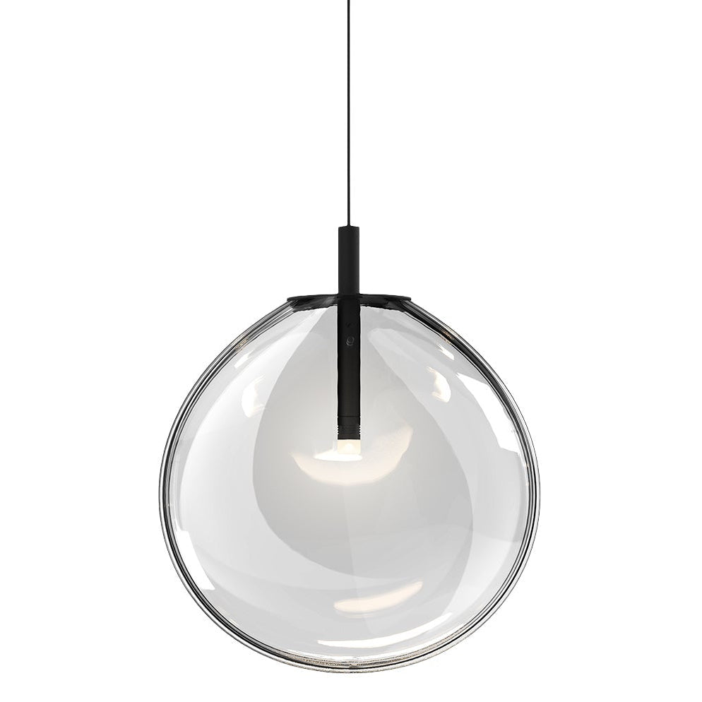 Sonneman Cantina Satin Black 2990.25C-MED Pendant