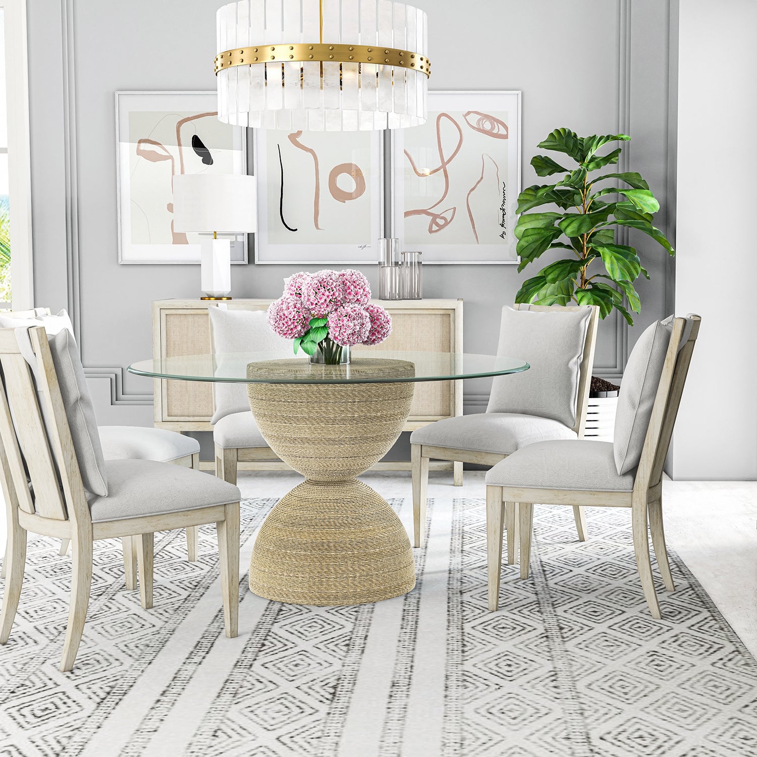 A.R.T. Furniture Cotiere 48in Round Dining Table