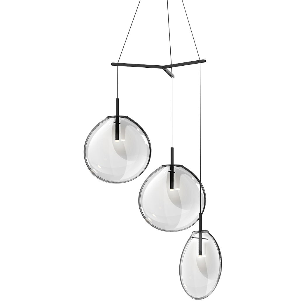 Sonneman Cantina Satin Black 2995.25C-LRG Pendant