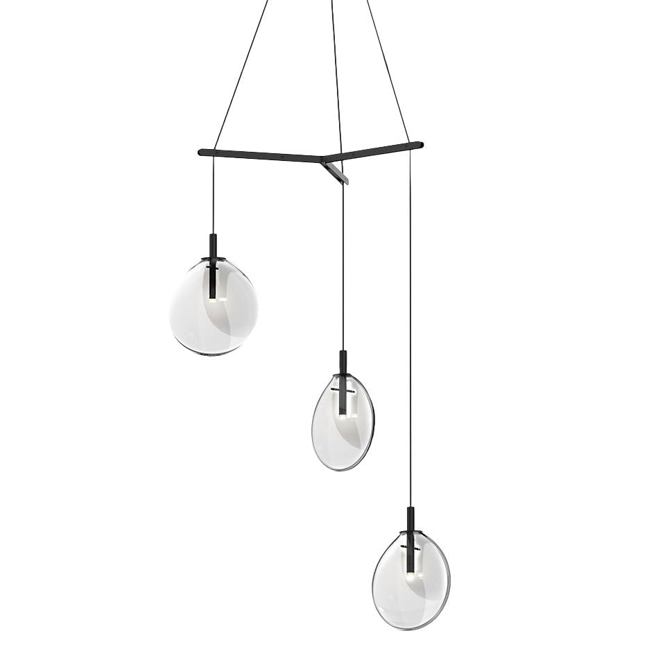 Sonneman Cantina Satin Black 2995.25C-SML Pendant