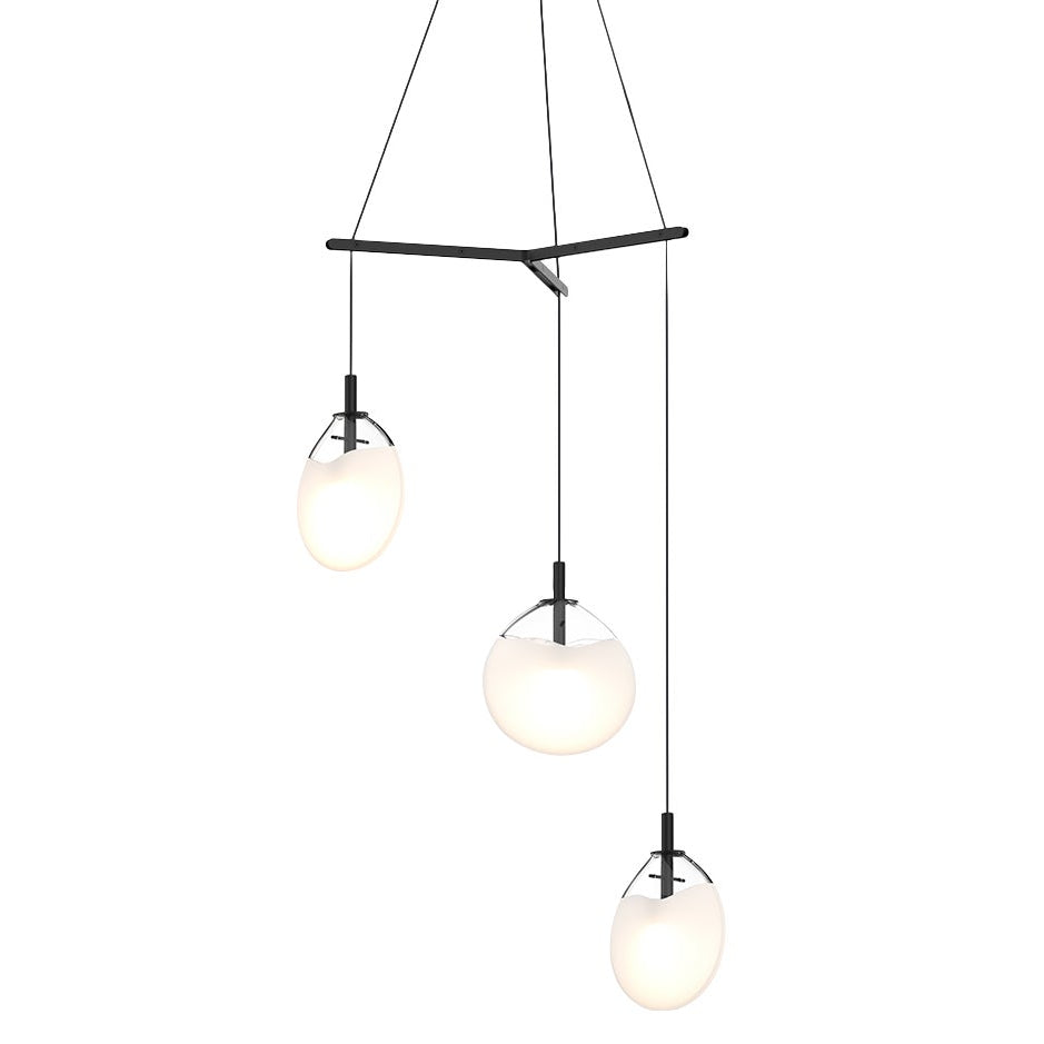 Sonneman Cantina Satin Black 2995.25W-SML Pendant
