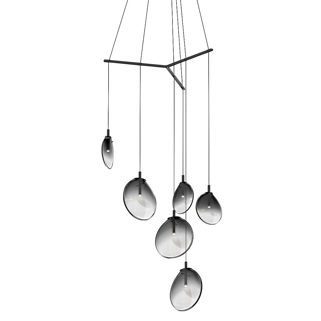 Sonneman Cantina Satin Black 2996.25K Pendant