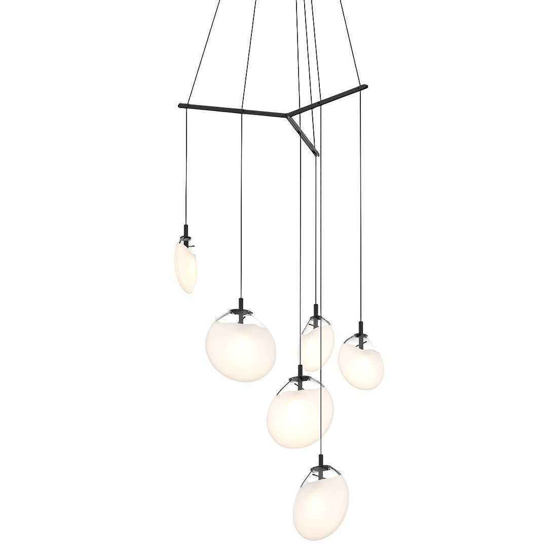 Sonneman Cantina Satin Black 2996.25W Pendant