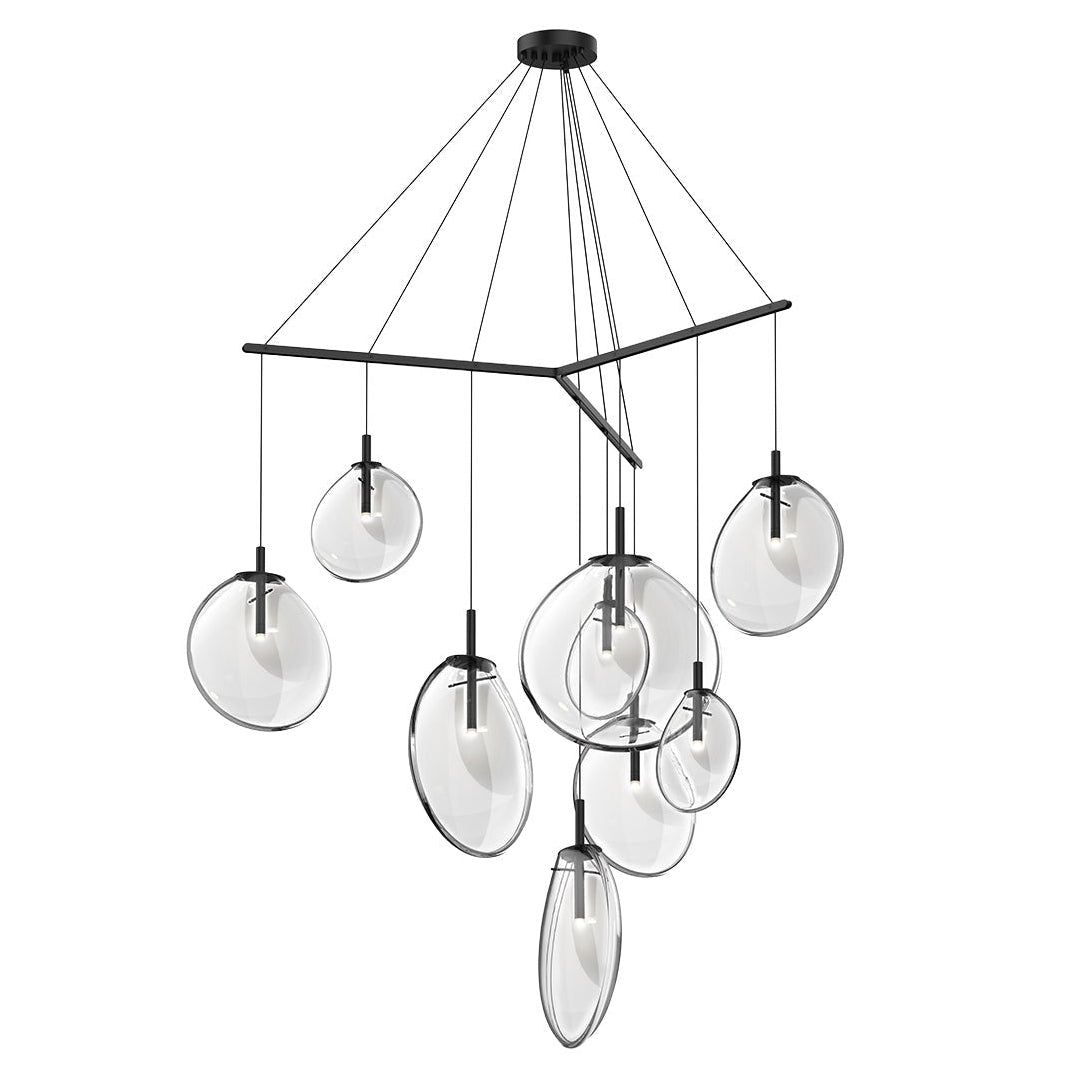 Sonneman Cantina Satin Black 2997.25C Pendant