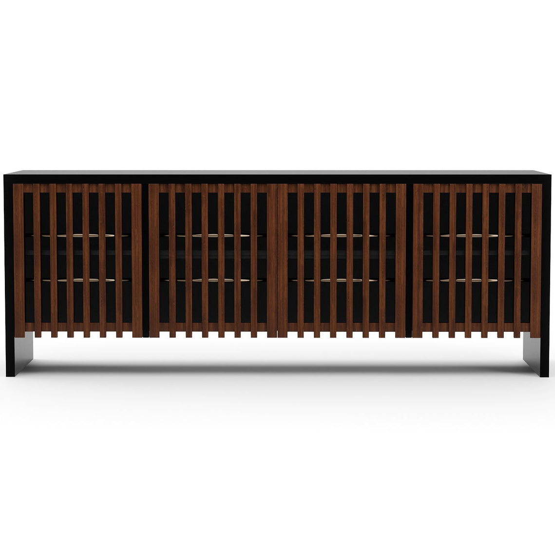 Caracole Pinstripe Dark Sideboard