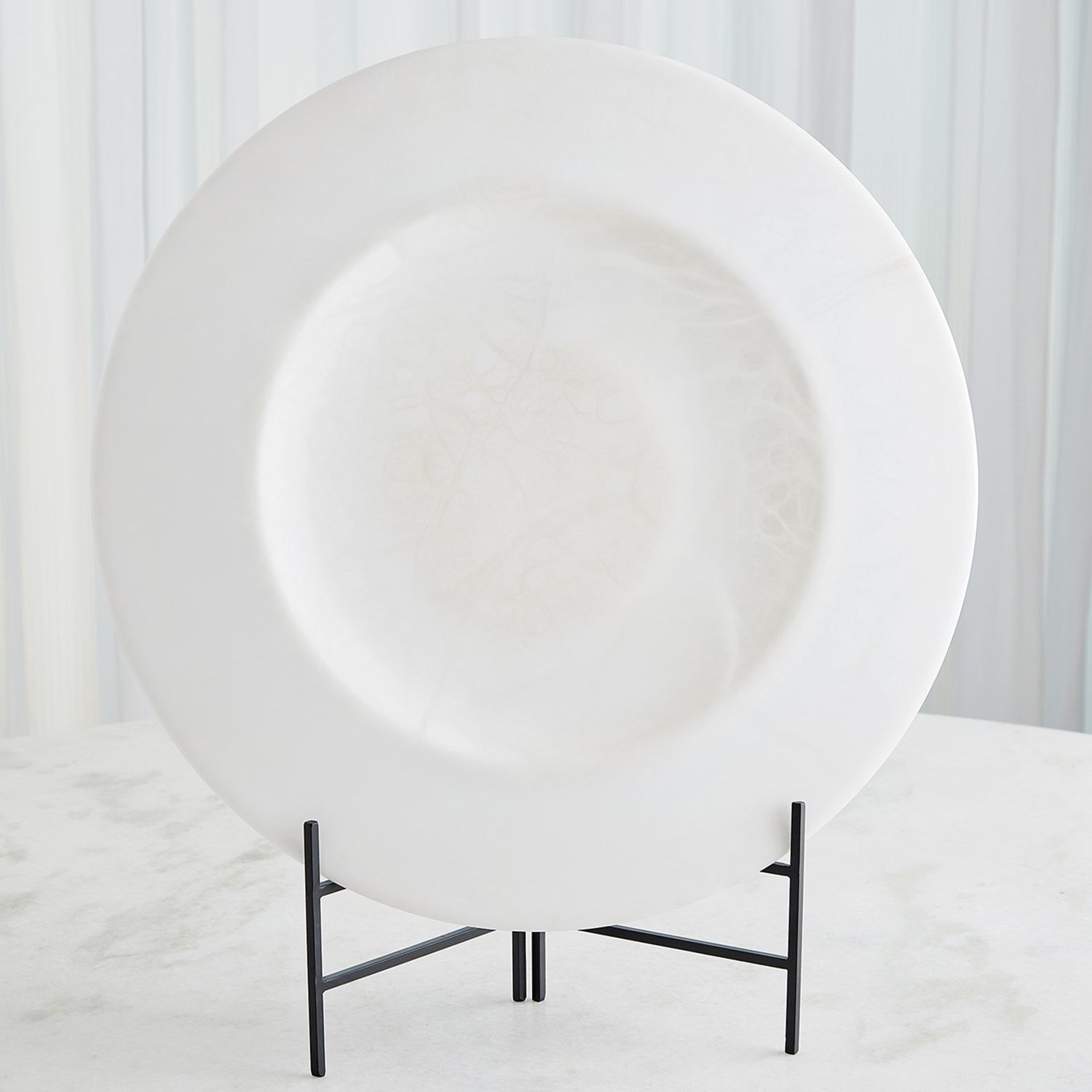 Global Views Alabaster Piatto