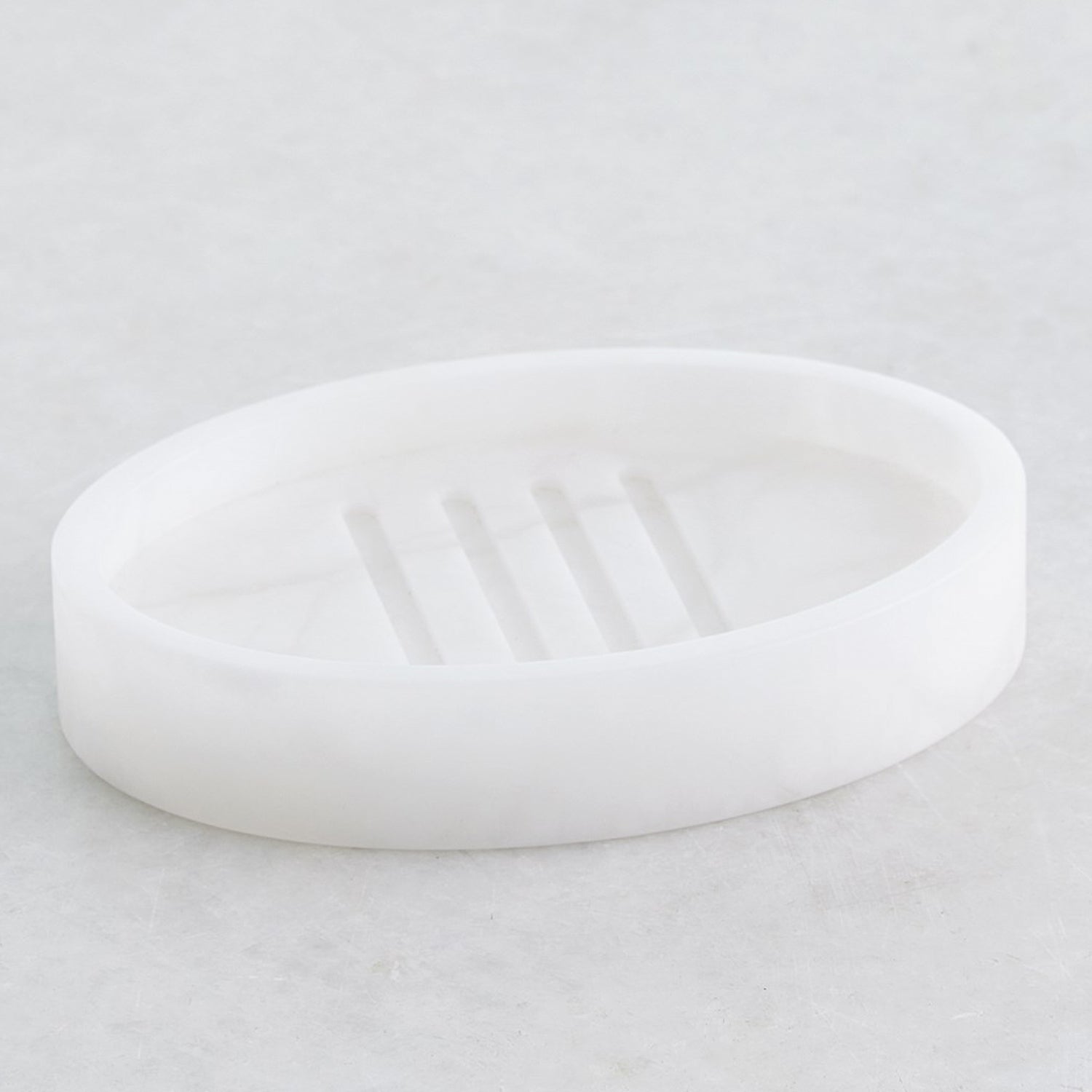 Global Views Alabaster Oval Soap Dish