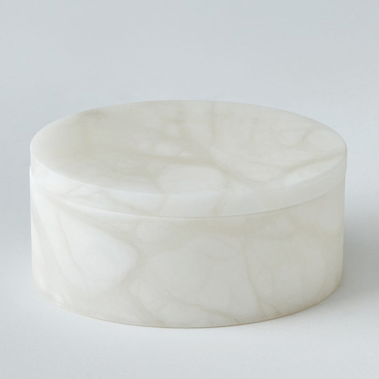 Global Views Alabaster Oval Box