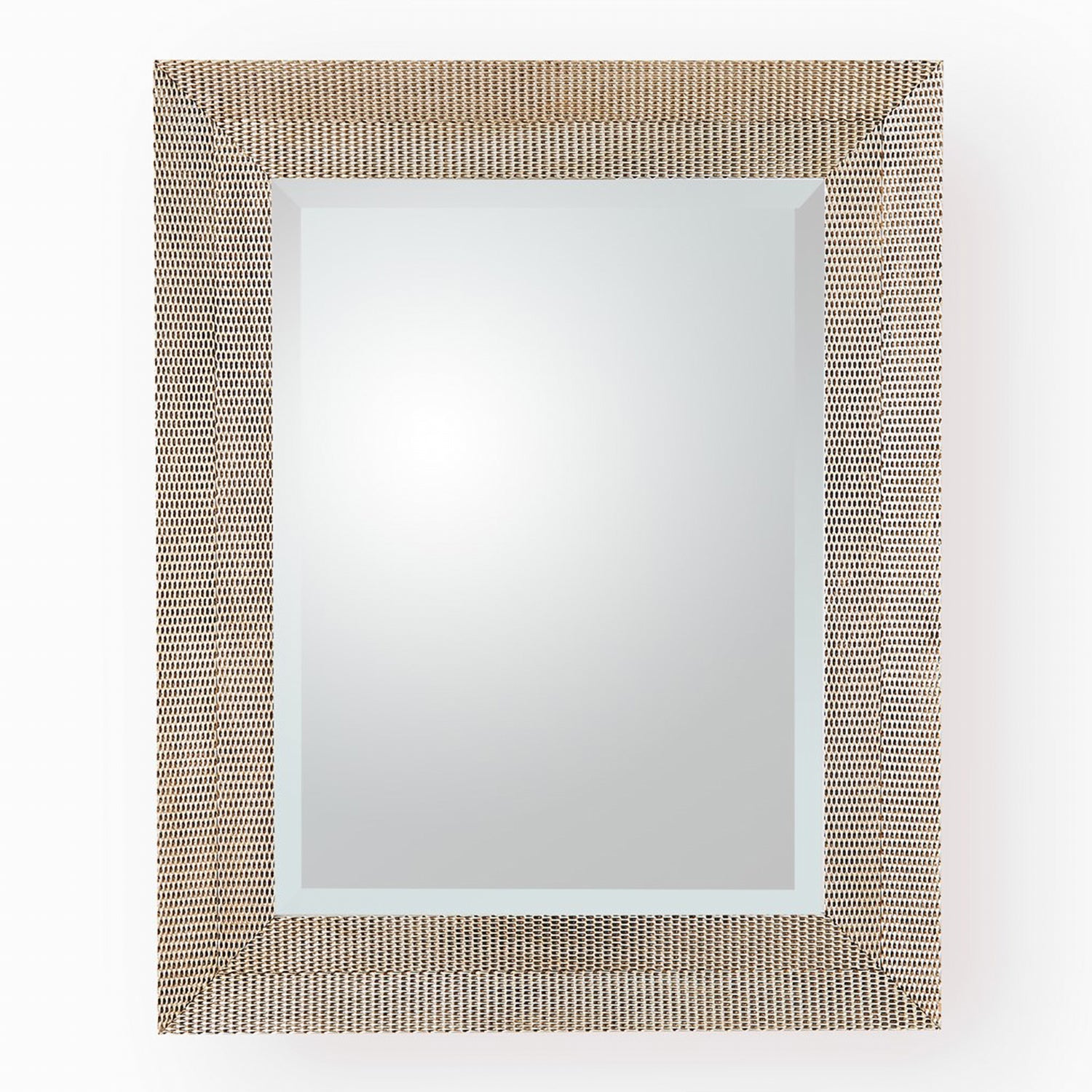 Global Views Delicate Basketweave Mirror