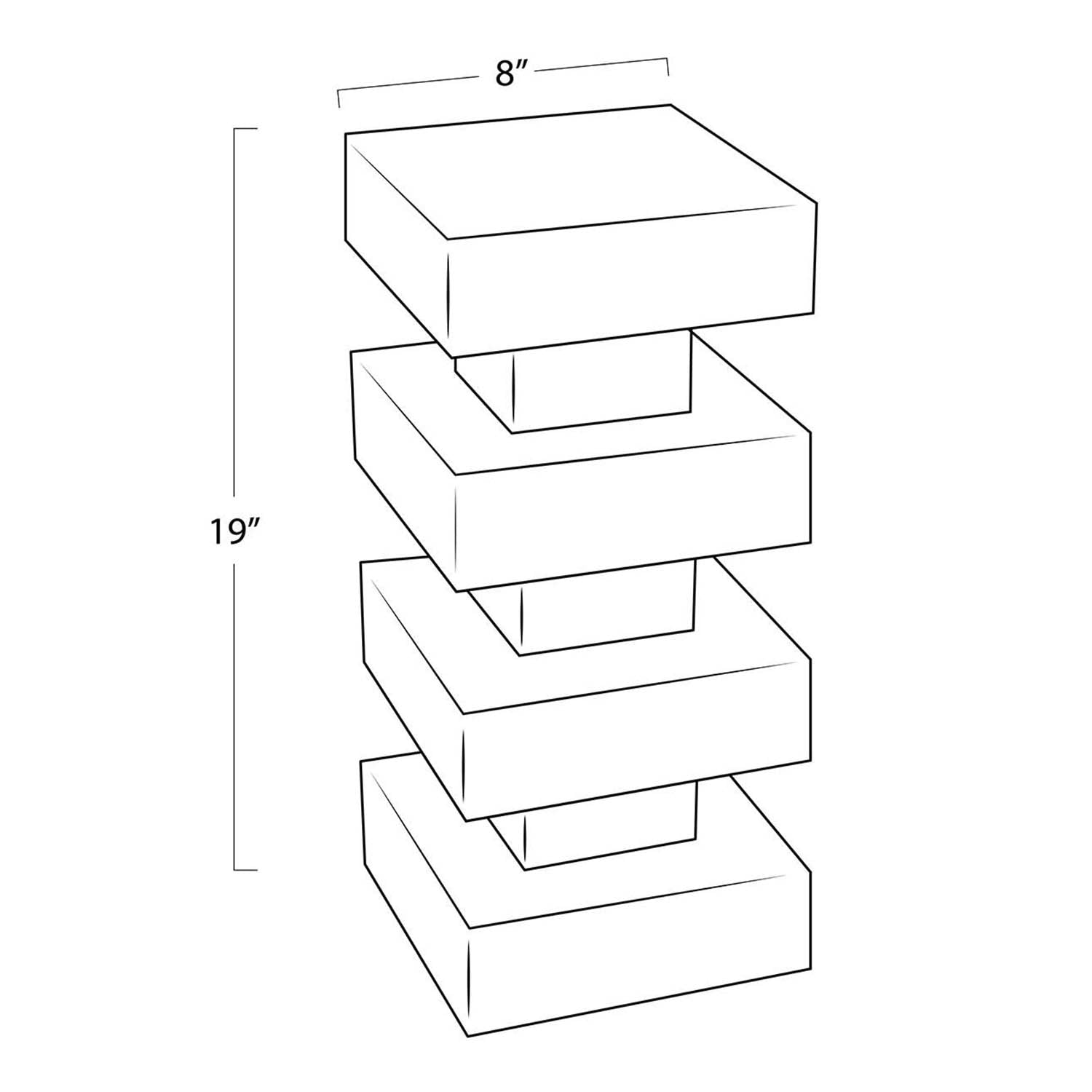 Regina Andrew Charli Marble Accent Table
