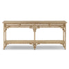 Currey & Co Olisa Rope Large Console Table