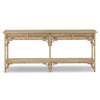 Currey & Co Olisa Rope Large Console Table