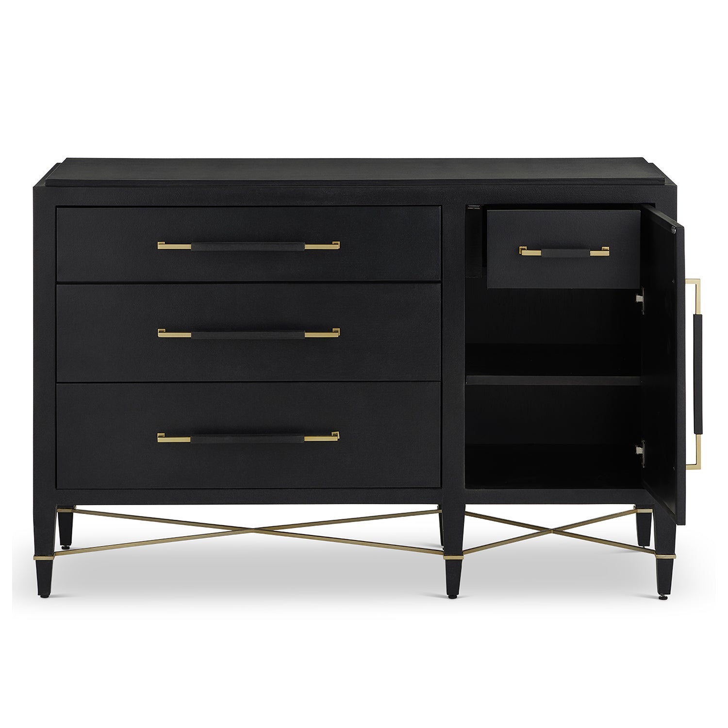 Currey & Co Verona Three-Drawer Chest