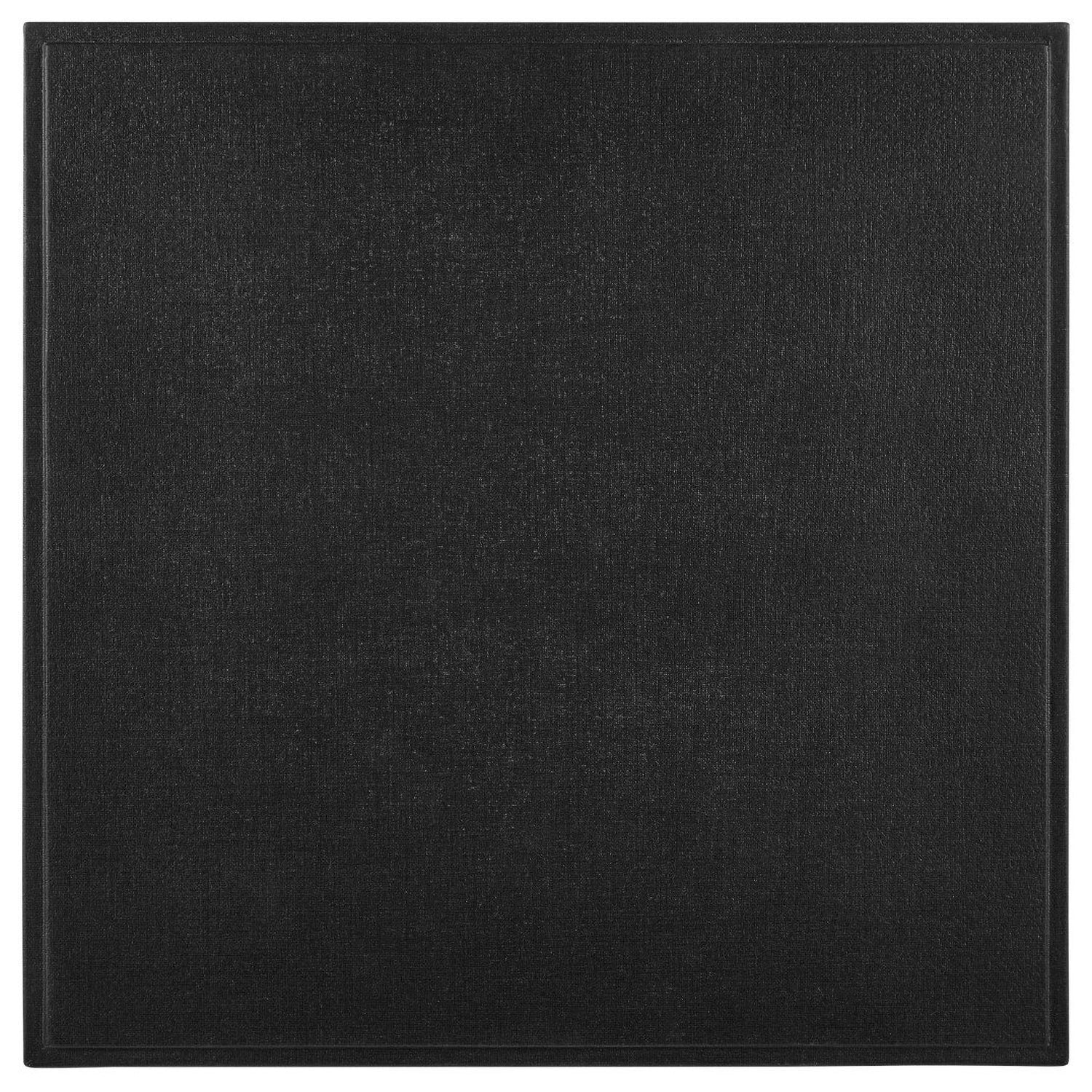 Currey & Co Verona Black Linen End Table