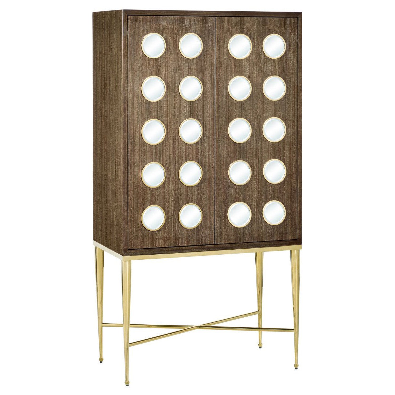 Currey & Co Colette Bar Cabinet - Final Sale