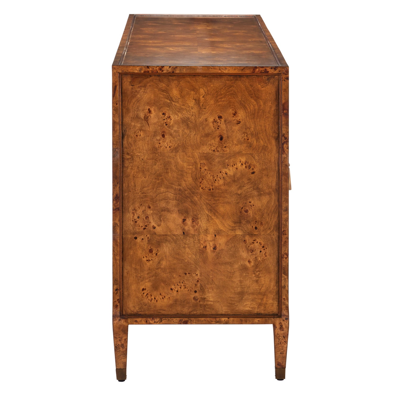 Currey & Co Evie Large Burl Credenza