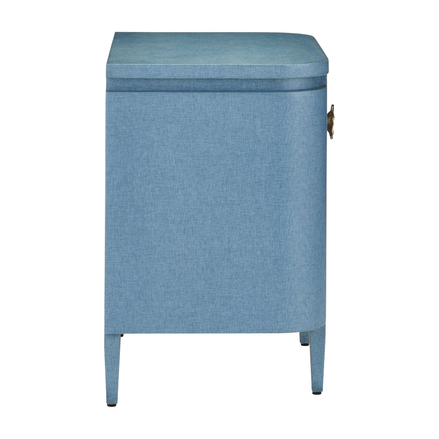 Currey & Co Briallen Blue Nightstand
