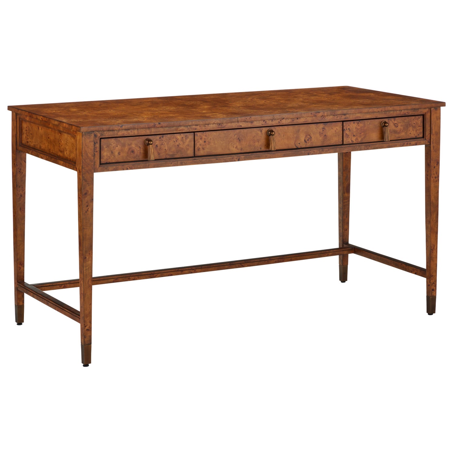 Currey & Co Evie Burl Writing Desk