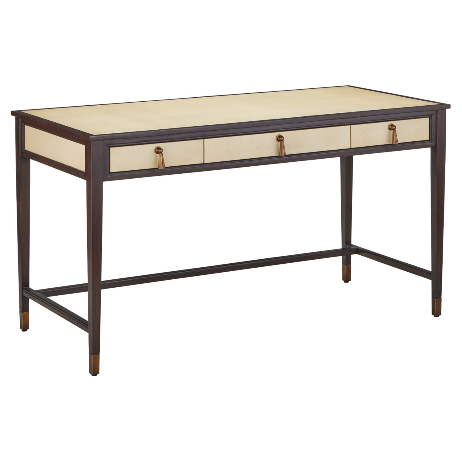 Currey & Co Evie Shagreen Writing Desk