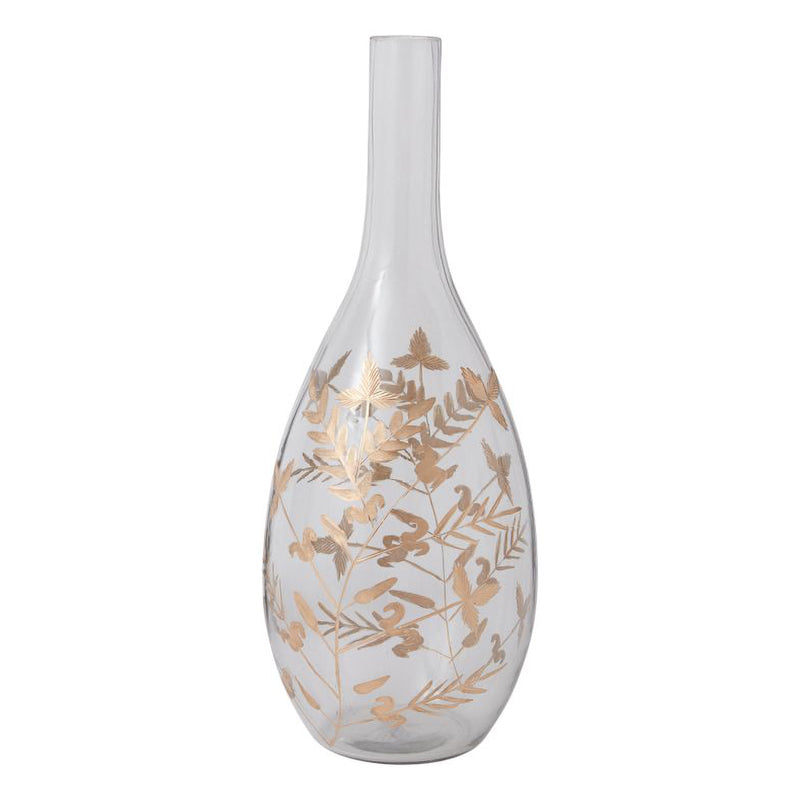 Gild Leaf Vase