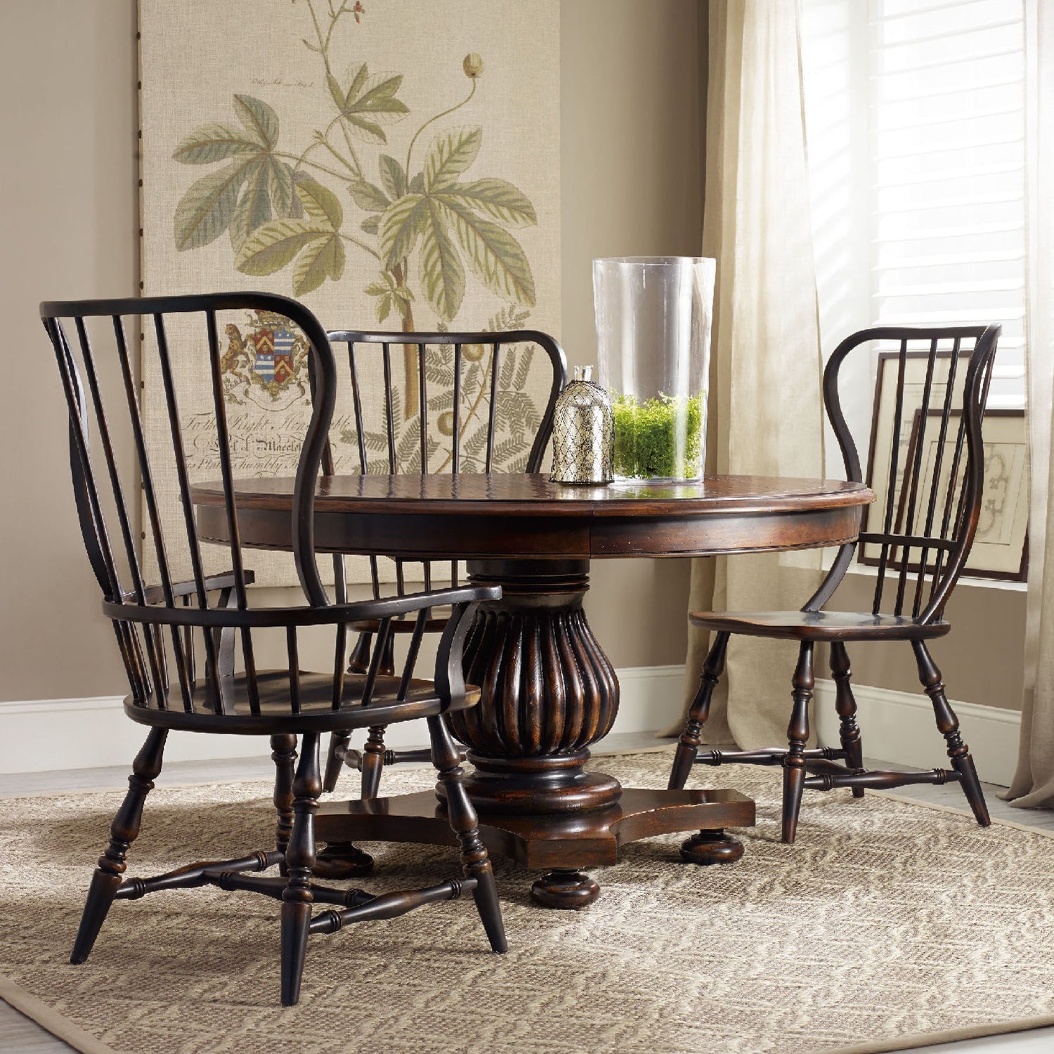 Hooker Furniture Sanctuary Spindle Side Chair Set of 2