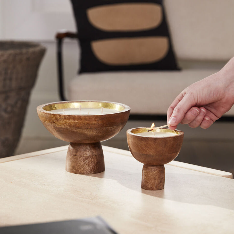 Tanner Small Candle Set of 2